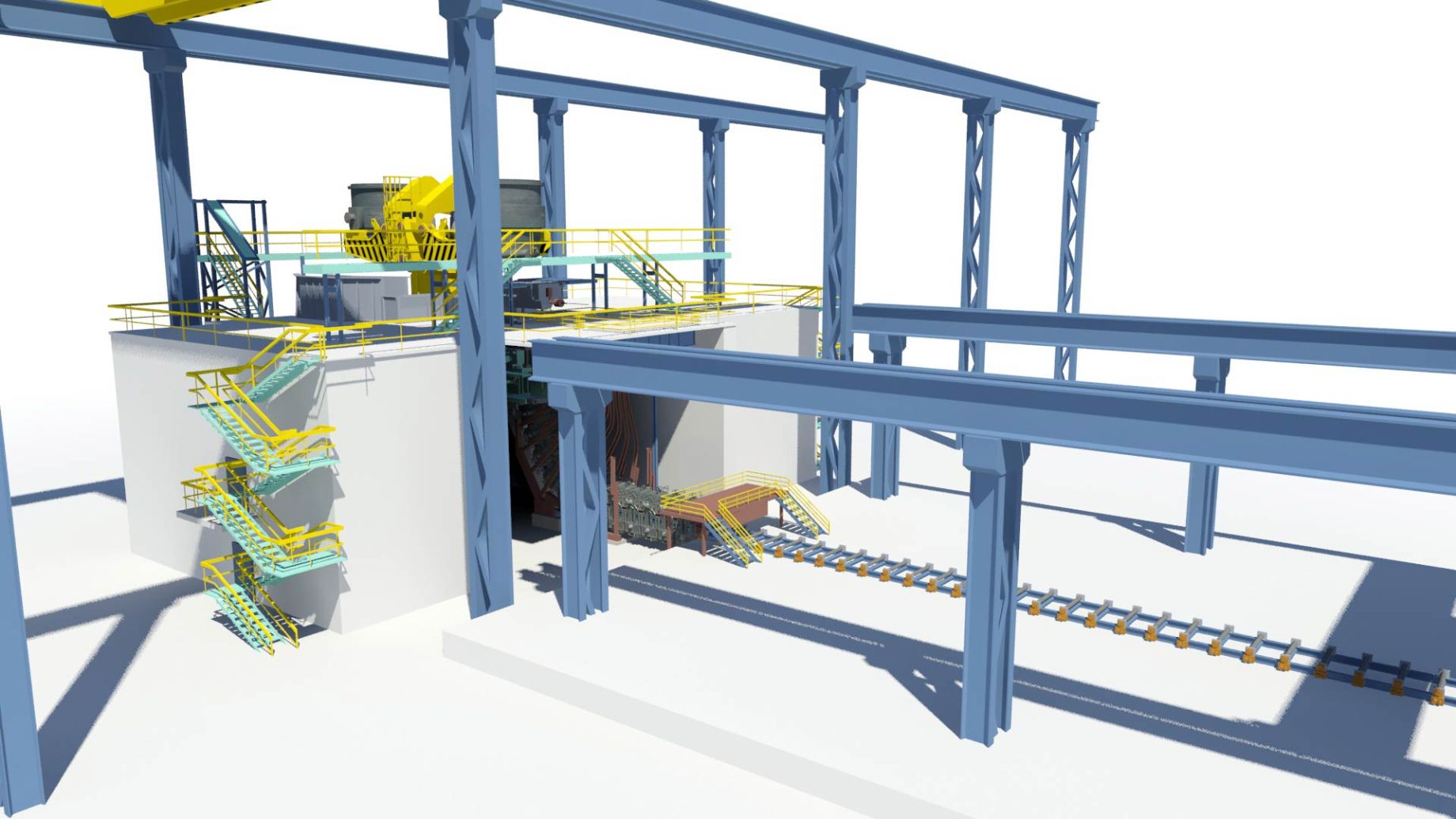 Steel Caster Assembly Line